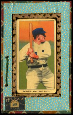 Picture, Helmar Brewing, T206-Helmar Card # 80, Bill Dahlen, Batting, New York Giants